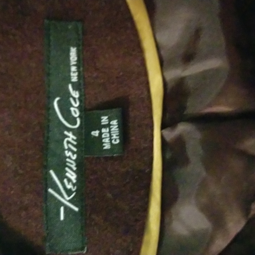 Kenneth Cole wool coat - Picture 4 of 5